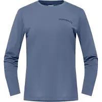 Norrøna - Vandretøj dame - Femund Tech Long Sleeve W Vintage Indigo til Unisex - Størrelse S - Blå