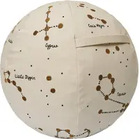 Ferm Living Puf - 50 cm - Constellation - Undyed - - OneSize - Puf