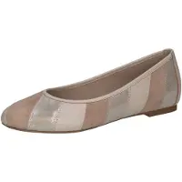 Caprice Ballerina, brown, made of Leather with Block heel, Size 37