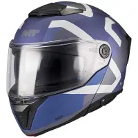 Mt Helmets Atom 2 Sv Dexter Modulær Hjelm