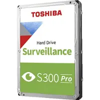 Toshiba S300 Pro MD10ADA10TV - Harddisk - Overvågning - 10 TB - intern - 3.5 - SATA 6Gb/s - 7200 rpm - buffer: 512 MB