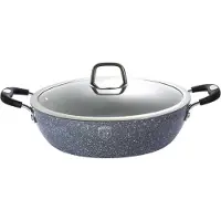 Berlinger Haus BH/1158N, 3,8 L, Rund, Grå, Aluminium, Sort, Silikone, Rustfrit stål
