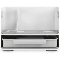 Digitus Organiser med QI-oplader 22x40x29cm hvid