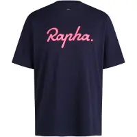 Rapha here logo t-shirt - Navy - XL