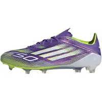 Adidas F50 Elite FG Radiant Blaze - Lilla/Hvid/Grøn - Græs (FG), størrelse 36