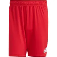 Adidas Shorts Entrada 26 - Rød/Hvid, størrelse Medium