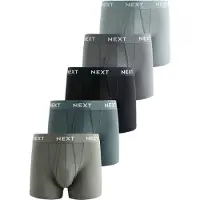 Next Boksershorts røgblå / cyanblå / stone / oliven / sort