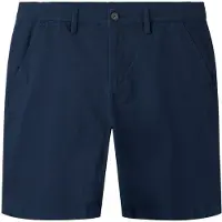 TWO SOON Lærredsbukser navy