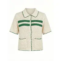 Imily Bela Cardigan ecru / grøn