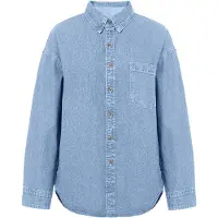 Imily Bela Bluse blue denim