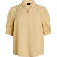 Zizzi Bluse 'Lina' honning