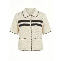 Imily Bela Cardigan ecru / sort