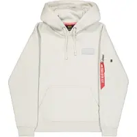 Alpha industries Sweatshirt 'Mirror' lysegrå / grøn / rød / sort