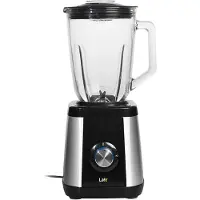 Lafe LAFBLE46185, Bordplade blender, Impulsfunktion, Knusning af is, 600 W, Sort, Rustfrit stål, Transparent