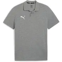 Puma Polo teamGOAL 23 Casuals - Grå/Hvid, størrelse Small