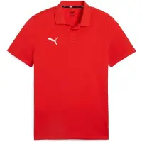 Puma Polo teamGOAL 23 Casuals - Rød/Hvid, størrelse Large
