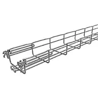 Legrand Cablofil FC 54/100-HR - Gitterbakke, 54 mm, 100 mm, 3 m, Zinkaluminium, Fasclic+ - (3 meter)