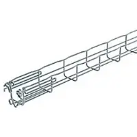 Cablofil FC 54/50-E - Gitterbakke, 54 mm, 50 mm, 3 m, Elektrogalva., Fasclic+ - (3 meter)