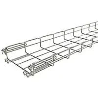 Cablofil FC 54/200-RS - Gitterbakke, 54 mm, 200 mm, 3 m, Rustfri AISI 316, Fasclic+ - (3 meter)