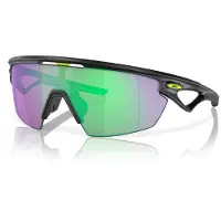 Oakley - Solbriller - Sphaera Matte Black Ink Prizm Road Jade til Unisex - Sort