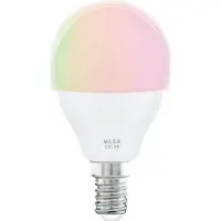 Eglo CONNECT.Z E14 P45 opal SMART pære M/FARVER(RGB) OG TUNABLE WHITE