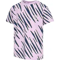 Hummel Shirts navy / lilla
