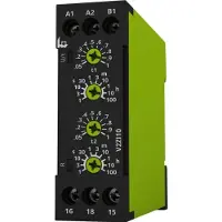 TELE 125200 V2ZI10 12-240V AC/DC Tidsrelæ Multifunktionel 1 stk Tidsområde: 0.05 s - 100 h 1 x skiftekontakt