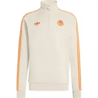 Adidas Originals Bayern München Track Top OG Half Zip - Grå/Hvid/Orange - , størrelse Large