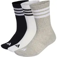 Adidas 3-stripes Cushioned Sportswear Tennissokker, 3 Par, størrelse 49-51