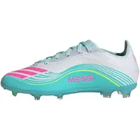 Adidas F50 Messi Elite FG Aurora Radiante - Hvid/Pink/Turkis Børn - Græs (FG), størrelse 33½