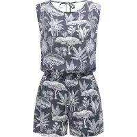Ragwear Jumpsuit 'Zella' natblå / hvid