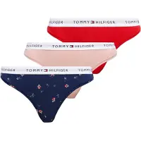 Tommy Hilfiger Uw0uw05530 Tanga 3 Enheder