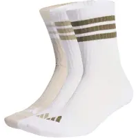 Adidas 3-stripes Cushioned Sportswear Tennissokker, 3 Par, størrelse 49-51