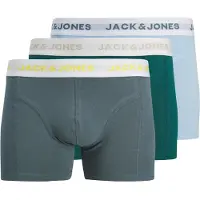 Jack & Jones Boksershorts 'JACDEAN' safir / mint / gran / hvid