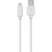 Sinox beslag Sinox - USB-kabel - USB-C (han) til USB (han) - USB 2.0 - 2 m - hvid