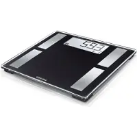 Soehnle 63879, Elektronisk personlig vægt, 180 kg, 100 g, Sort, kg, lb, ST, Firkant