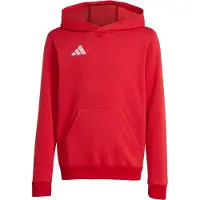 Adidas Hættetrøje Entrada 26 - Rød/Hvid Børn, størrelse 140 cm