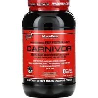 Musclemeds , Carnivor, Bioengineered Beef Protein Isolate, Vanilla Caramel, 1.95 lbs (888 g)