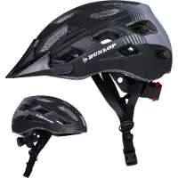 Dunlop cykelhjelm med LED 55-58 cm