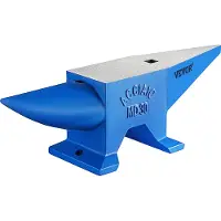 Vevor Hornambolt, Stålambolt Smedjevægt 30 kg/66,1 lbs, Smedembolt Stålambolt Rundhorn Metalarbejde Stålambolt Smed Hardy Hul