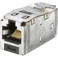 Panduit Mini-Com TX6 10Gig Shielded Jack Module - TG Style, Grå, 15,7 mm, 38,1 mm, 18,8 mm