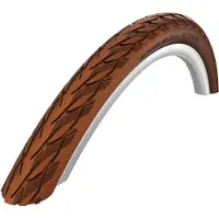 Schwalbe Delta Cruiser Plus Standard dæk 700 x 35c 28 x 1.40 (37-622) Brown/Brown, BaSilica, PunctureGuard, Ja