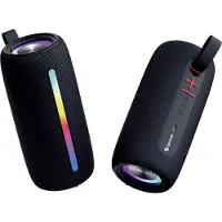 Denver BTL-360 - Højttaler - til transportabel brug - trådløs - Bluetooth - 10 Watt - sort