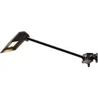 SLV Today væglampe, udendørs, LED 4000K, 2800 lumen, IP65, sort
