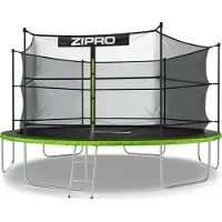 Zipro Trampolin med indendørs net 14FT 435cm