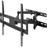 Macleans MC-762 - Beslag - justerbar arm - for tv og monitor - metal - sort pulverlakeret - skærmstørrelse: 37-70 - vægmonterbar