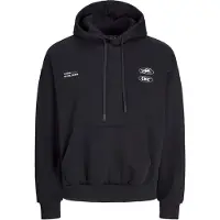 Jack & Jones Sweatshirt 'JCOCnz Berlin' sort / hvid