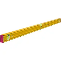 Stabila Type 80 AS-2 19173 Vaterpas-letmetal med skridsikring 120 cm 0.5 mm/m