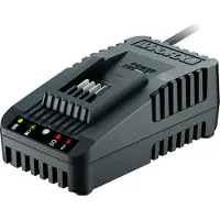 WORX WA3880, Batterioplader, , Sort, Vekselstrøm, Lithium-Ion (Li-Ion), 20 V