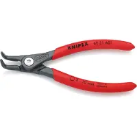 Knipex 49 21 A01, Cirkeltænger, Krom-vanadium-stål, Plast, Rød, 130 mm, 100 g